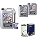 Produktbild Filter Set Inspektionspaket 7 Liter Liqui Moly Motoröl MoS2 Leichtlauf 10W-40 SCT Germany Ölfilter