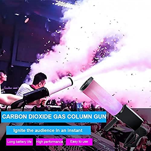 Pistola de humo LED KRASS para efectos escénicos con gas CO2, pistola criogénica portátil para DJ, incluye manguera de 3 m miniatura 2