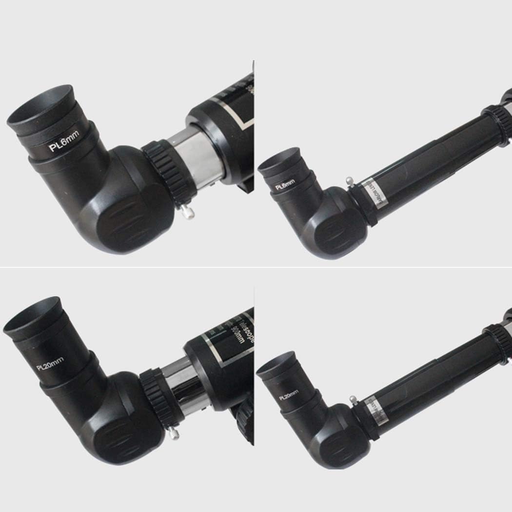 Practical Telescope Refractor Telescope with Finder Scope Portable Telescope for Astronomy Beginners 90 Degree FullMir