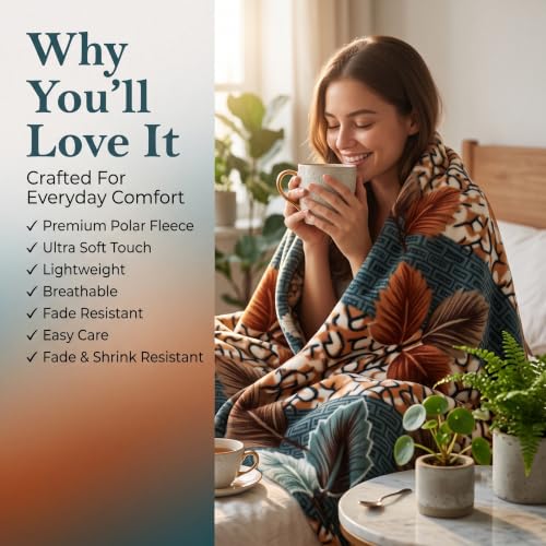 Image of HOMEKART Ultra Soft Flannel Blanket Set of 2 for Single Bed | 220 GSM Premium Fleece Winter Blanket | Warm, Lightweight, Breathable & Skin Friendly | Durable,Easy Care | 60 x 90 Inches,Sage & Hot Pink