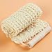 Barra De Toallas De Baño De Respaldo Largo De Sisal Natural Con...