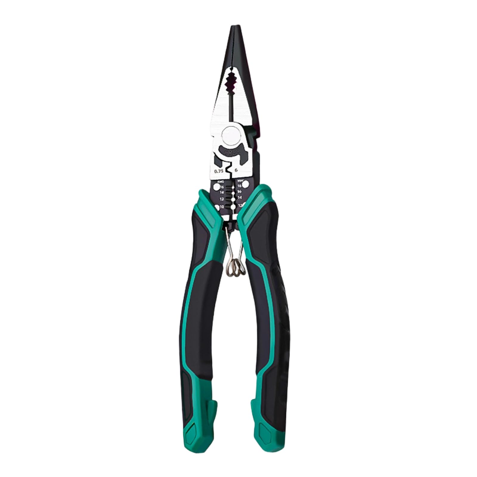Tsophreniq Needle Nose Pliers 9Inch Heavy Duty Steel Diagonal Pliers For Wire Stripping Crimping And Electrical Tasks Pliers