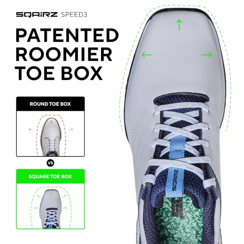 SQAIRZ SPEED3 Spiked Golf Shoes