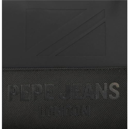 Pepe Jeans Bromley Zaino Da Cabina Portatile 15,6 Pollici Nero 30X44X18 Cm Poliestere Bagaglio A Mano, Nero, Taglia Unica, Zaino Cabina - 9