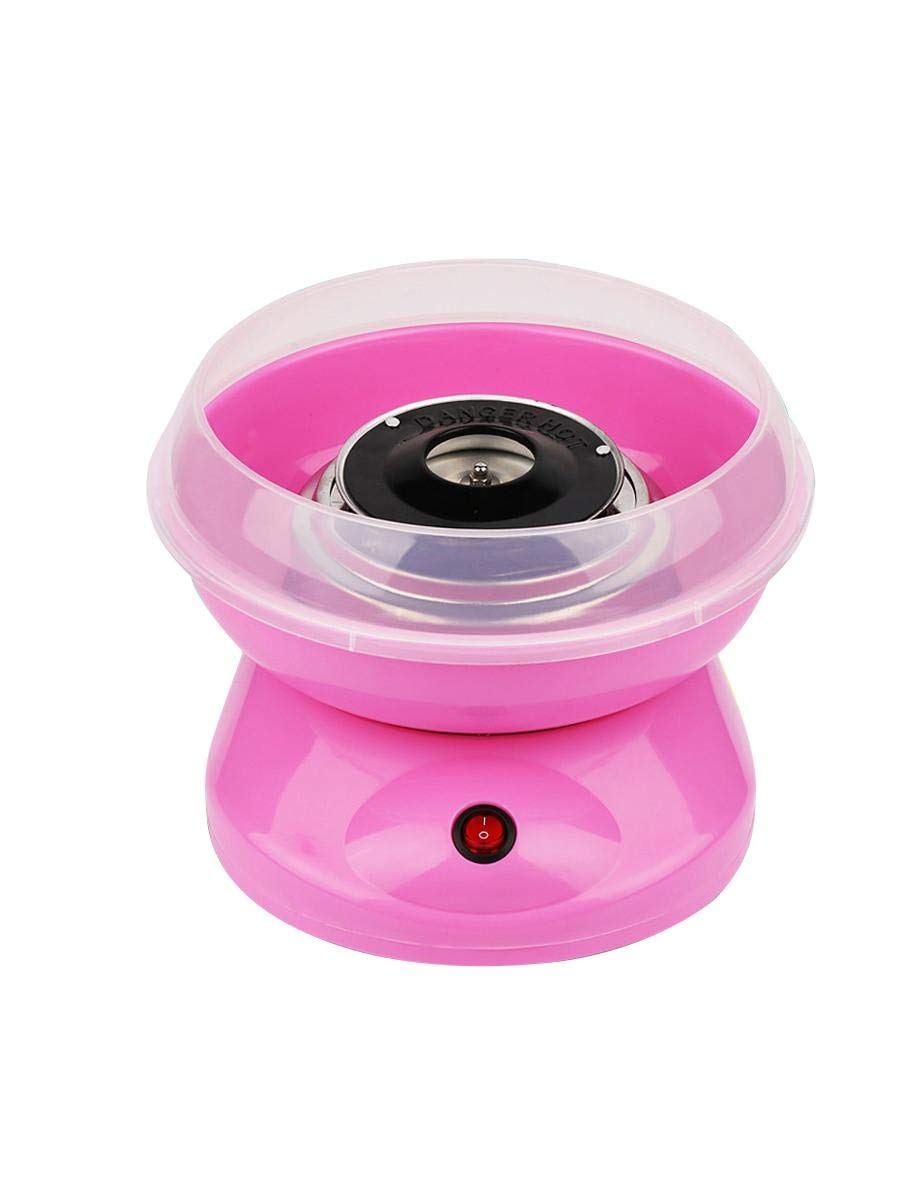 Cotton Candy Maker Non-Stick Easy To Clean Quiet Household Cotton Candy Machine,Pink