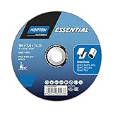 Disco ultra fino de corte recto de gran duración y una gran capacidad de eliminación de material en aplicaciones de metal y metal-inox; libre de hierro, azufre y cloro, lo que elimina la contaminación durante el corte; ideal para el corte de chapa