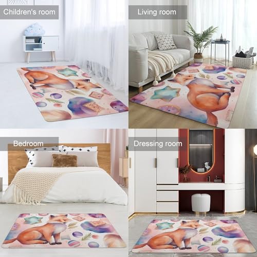 Tapis de sol absorbant chambre et bureau grand tapis lavable 152cm - 8
