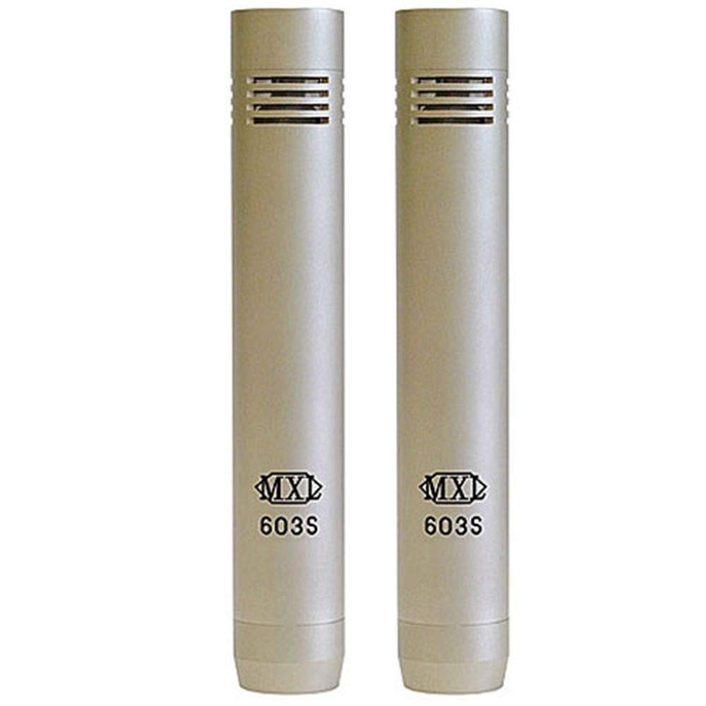Amazon | MXL 603 PAIR Instrument Mic by MXL | MXL | バッテリーパック