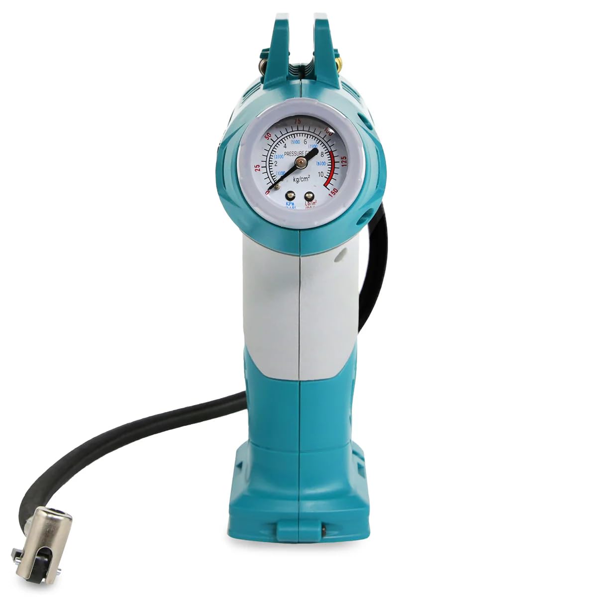 TOTAL - Pistola Compresor a Batería P20S de 20 V - Bomba de Aire Eléctrica para Inflar Neumáticos, Balones y Colchones- Máxima Presión de 150 Psi/10 Bar