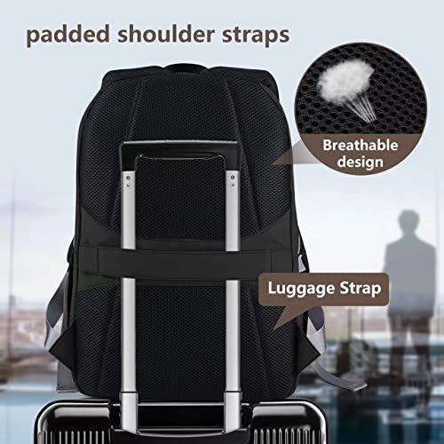 15.6 Inch Laptop Backpack for Women, Quilted Teacher Nurse Backpack College Casual Daypack for Work Travel Office4