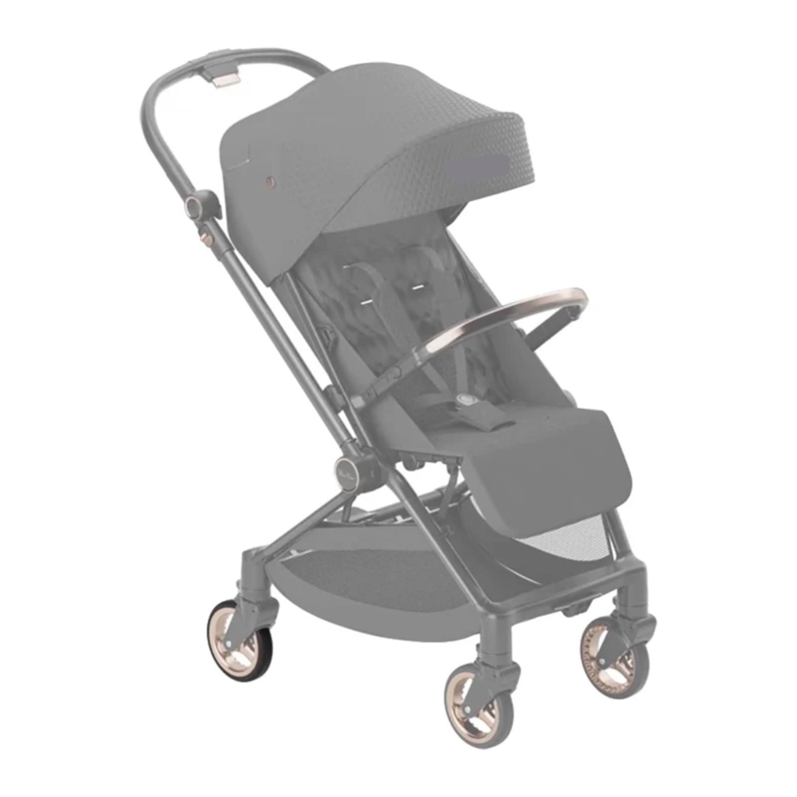 Pneu de roue arrière jet personnalisé également compatible avec la housse de pneu arrière Silver Cross Nova en polyuréthane sans chambre à air pour poussette bébé accessoires de rechange