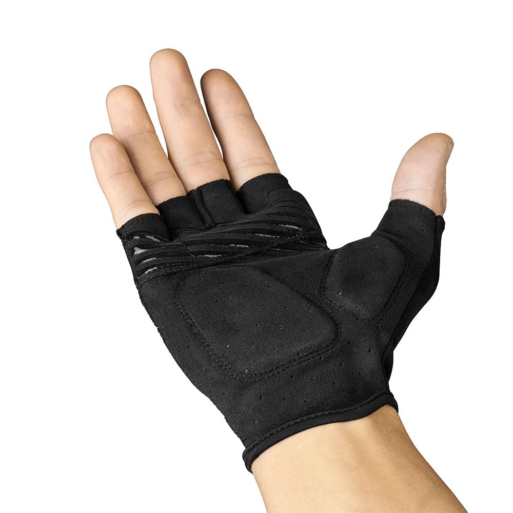 GripGrab EXPLR Guantes de Ciclismo de Dedo Corto para Verano, Guantes Acolchados para Bicicleta de Carretera, MTB, Gravel Bike