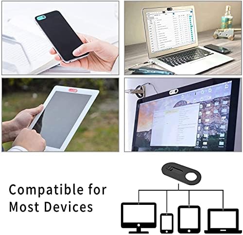 Webcam Cowl Slide 4-Pack, 0.027 Inch Extremely Skinny Digital camera Cowl Slide for Laptop computer, Laptop, Dell HP Laptop computer, iMac, MacBook Professional, Smartphone, Coloured Webcam Privateness Cowl Defend Privateness 3 51qMSF5UXvS. AC