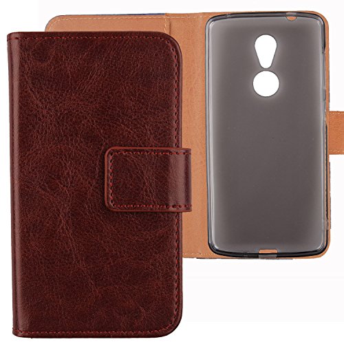 Gukas PU Leder Tasche Hülle Für ZTE AXON 7 Mini 5.2