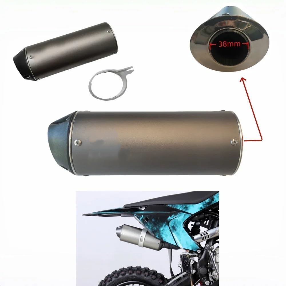 Do 125 Cm3 140 Cm3 150 Cm3 160 Cm3 190 Cm3 motocyklowy tłumik wychowej wydech