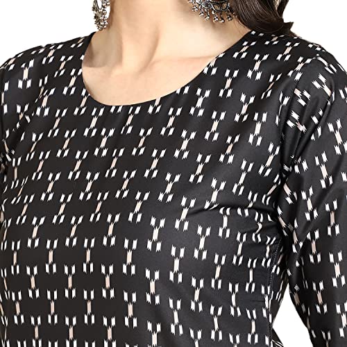 Image of Pinkmint Women Crepe Straight Kurti