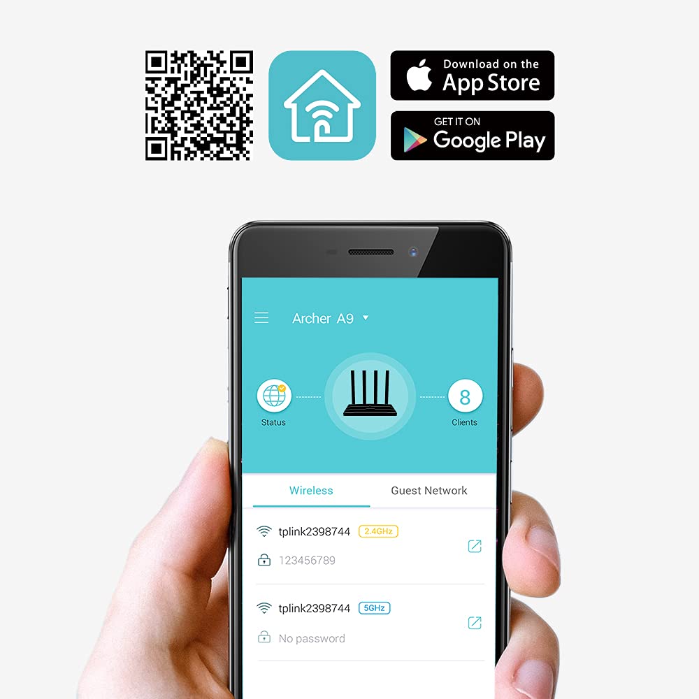 TP Link AC1900 Smart WiFi Router Archer C80 High Speed MU MIMO Wireless