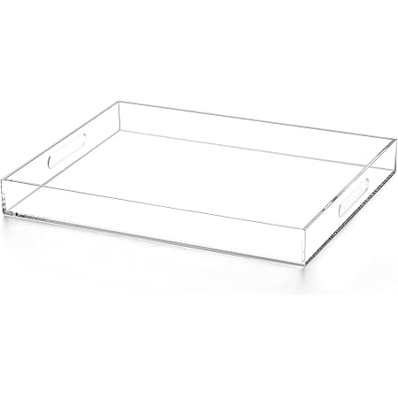 Locking Acrylic Countertop Tray | 18