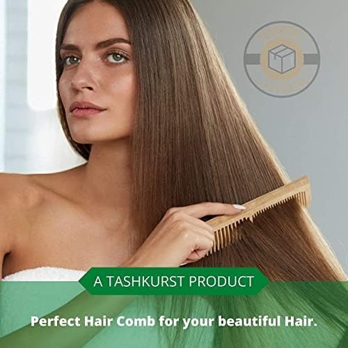 TASHKURST Wooden comb for women | Neem comb hair comb for men | Neem wood combs for women styling | Wooden comb for men Neem wooden comb for hair growth | Hair comb for women and Girls 2