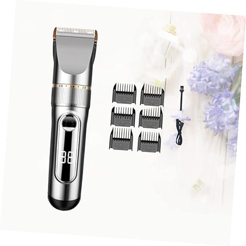Miniatura 8 de Beavorty 1 máquina de afeitar recargable para hombres, cortadora de pelo inalámbrica, recortadora inalámbrica para hombres, afeitadora de pelo de
