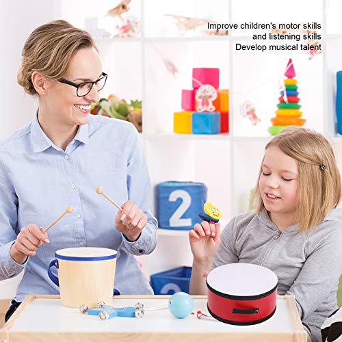 Speelgoedtrommel, Handtrommel van de juiste maat voor kleuters voor individuen of spelgroepen - Image 5