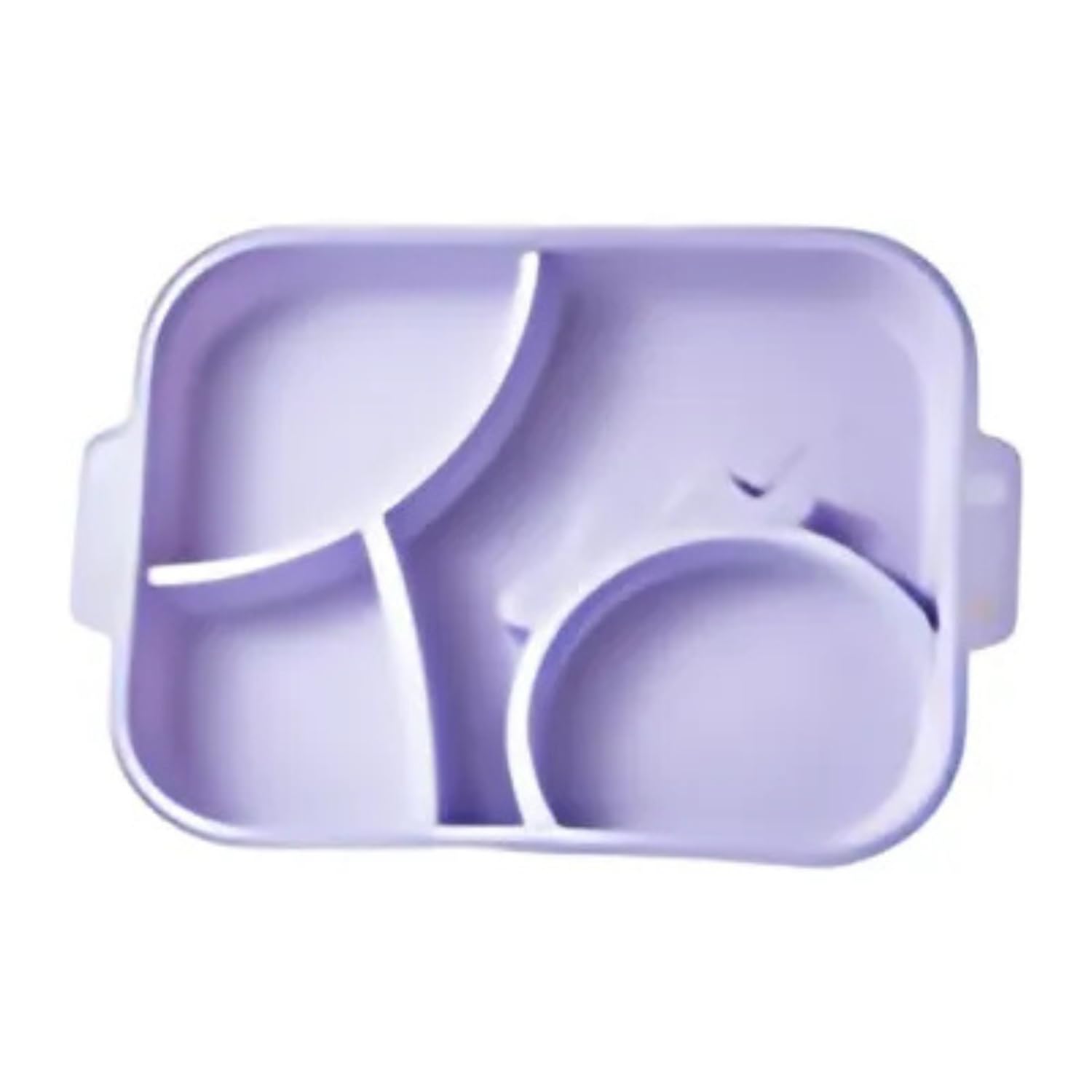 KRESHU Strawberry Design Baby Food Feeding Dish | Customize Eco-Friendly Kids Dinner Food Baby Plates with Spoon and Fork | 4 Divided Baby Food Meal Dish | BPA-Free Feeding Plate (Multi, 1-Pcs)-image-30
