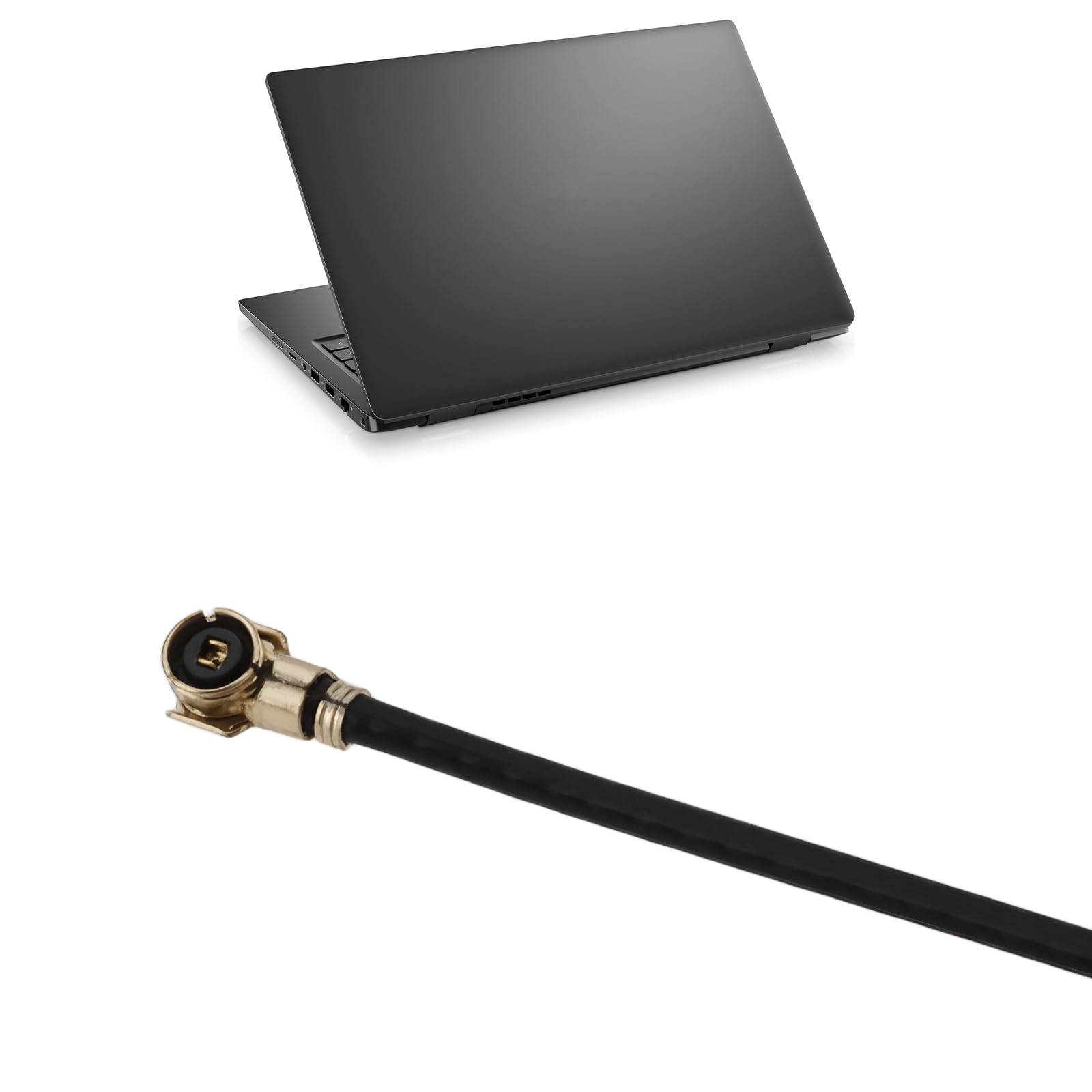 OTOTEC 2 szt. wewnętrzna antena bezprzewodowa M.2 2,4 GHz/5 GHz WiFi karta Bluetooth do laptopa