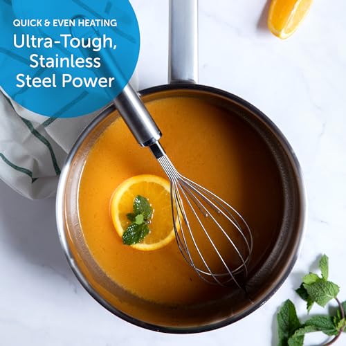 BK Bright Edelstahl Induktionskochpfanne 20 cm, Polierte Außenseite, Stay Cool Griff, Professionelles Kochen, 18/10 Edelstahl, Induktion, Backofenfest bis 230°C, Spülmaschinenfest, Silber 4 BK Bright Edelstahl Induktionskochpfanne 20 cm, Polierte Außenseite, Stay Cool Griff, Professionelles Kochen, 18/10 Edelstahl, Induktion, Backofenfest bis 230°C, Spülmaschinenfest, Silber