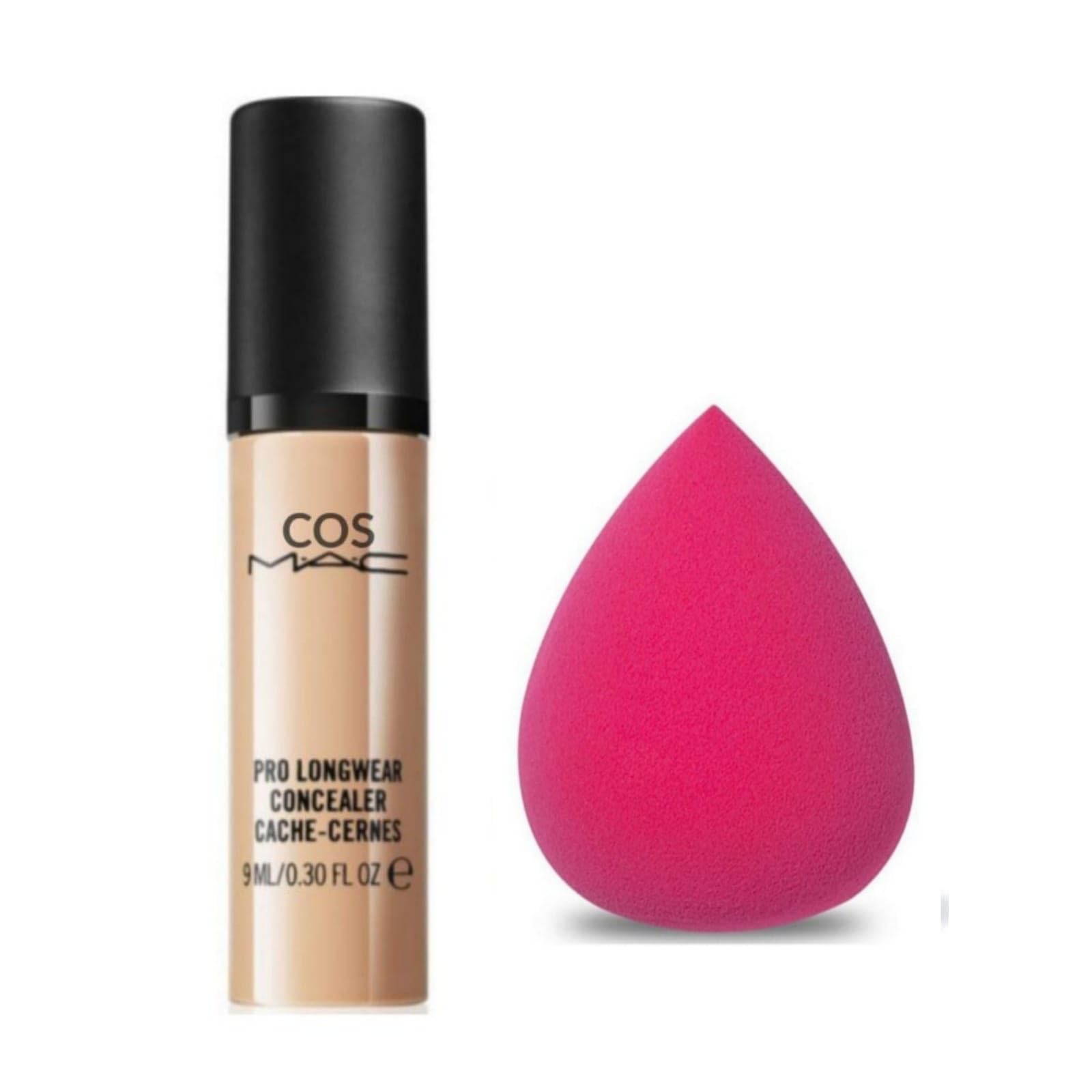 Professional Combo Kit Pro Longwear Concealer with 1 Blender - Set of 2