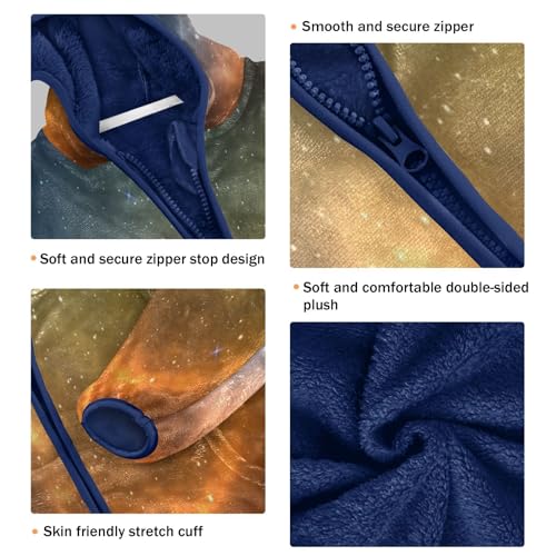 Colorful Starry Sky Galaxy Universe Toddler Jackets for Boys Winter Outerwear Kids 3T-10T3