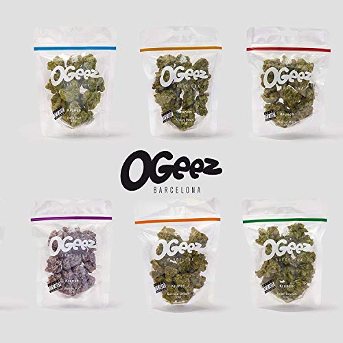 Ogeez Krunch Knusper-Schokoladenstücke in Weed-Optik - Relax it´s just chocolate (Probierpaket 3 x 50g) – Bild 7