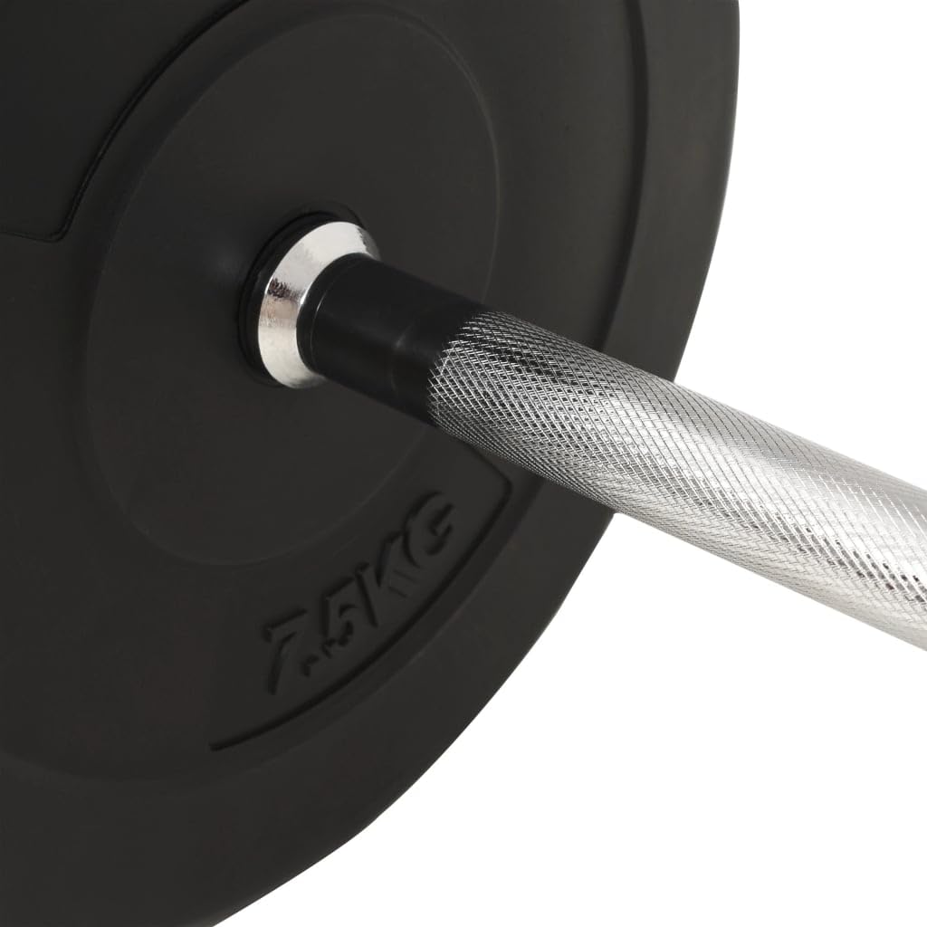 Zestaw hantli 30 kg z płytkami cementowymi i plastikową powłoką, 2 kg, zamek sprężynowy, do treningu ramion, klatki piersiowej i pleców