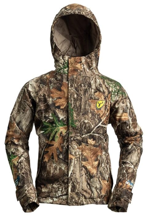 Image of SCENTBLOCKER Blocker Outdoors Youth Drencher Lightweight Waterproof Breathable Camo Hunting Jacket