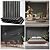 8 Pcs Wood Peel and Stick Panels for Wall 11.8" x 12.6" 3D Acoustic Self Adhesive Wood Slat Soundproof Textured Wall Panels for Interior Decor and Ceilings Decoration(Matte Grey)