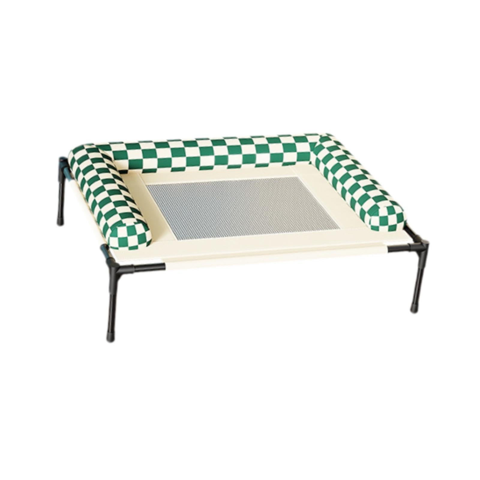 Panier pour chien respirant en hamac avec structure en acier U Shape taille S
