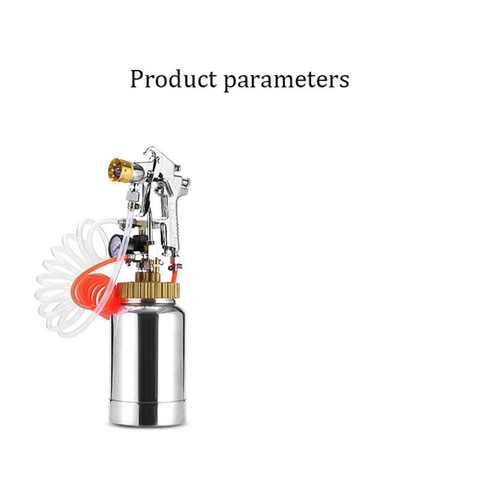 Pistolet natryskowy, 2L Zbiornik Ciśnieniowy Opryskiwacz Lateksowy Pistolet Do Malowania Farbą W Sprayu Komercyjny Marmur Kolorowy Pistolet Do Malowania Wody W Wodzie(3.5MM)