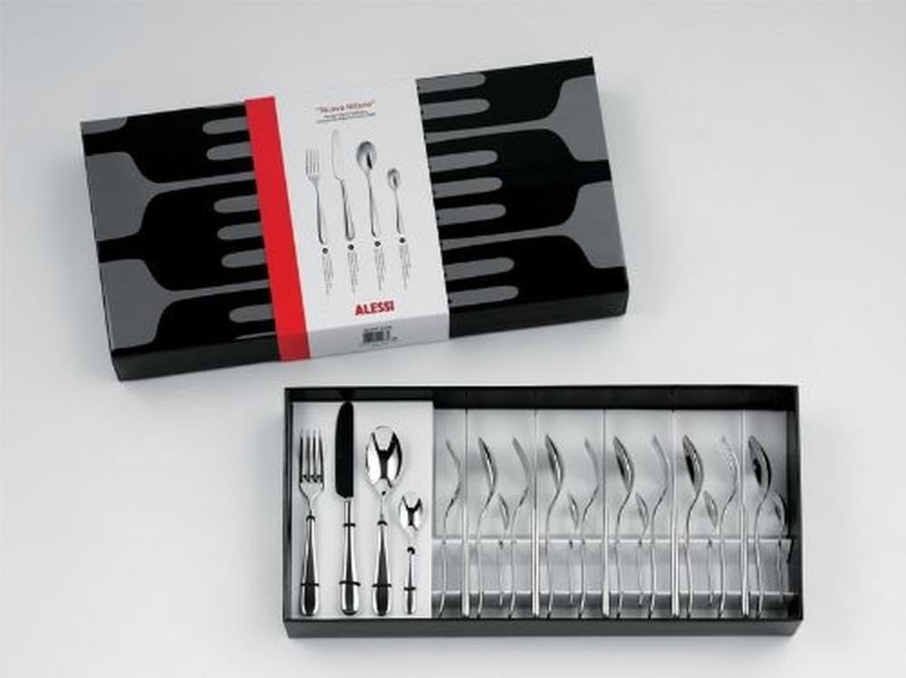 Alessi 5180/15 Nuovo Milano Pelle à Tarte en Acier Inoxydable 18/10 Brillant, Argent