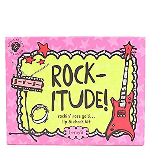 BENEFIT ROCK-ITUDE Rockin Rose Gold Lip & Cheek Kit