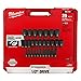 Milwaukee MWK49-66-7015 0.5 in. Drive Metric Deep 6 Point Socket Set 29 Piece