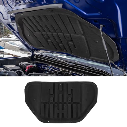 Zekzoop Soundproof Mat Compatible with 2024 2025 Toyota Tacoma 2025 Toyota 4Runner PET Felt Engine Hood Heat Insulation Shield Sound Protective Pad Foam Insulation for 2024 Tacoma Accessories
