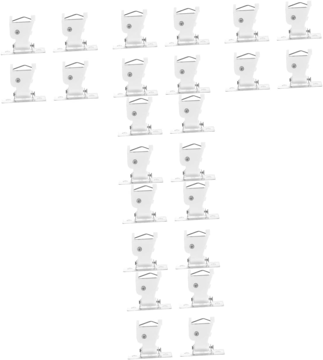 24sets Curtain Cord Lock for Roman Shades Easy to Install Window Blinds Accessories for Enhanced Privacy and Room Darkening