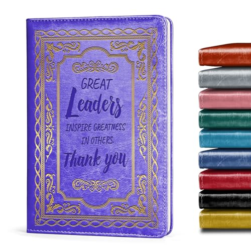 Cuaderno de regalo de agradecimiento al jefe para jubilación de compañero de trabajo