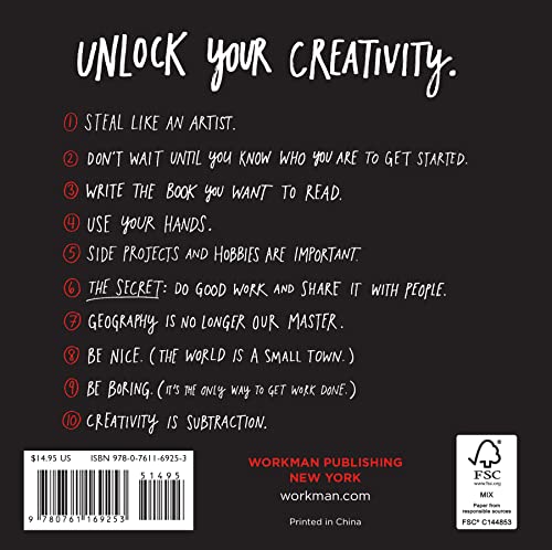 Steal Like An Artist: 10 Things Nobody Told You About Being Creative #TOP1