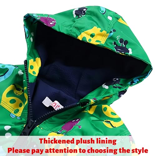 Image of LZH Toddler Boys Girls Raincoat Waterproof Hooded Rain Jacket Pants Suit