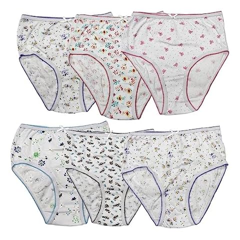 ShopMCR 6 Pack Cotton Kids Briefs Cover