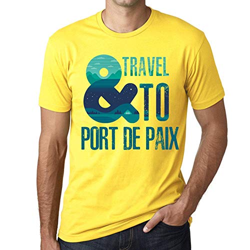 Cadeau nouveauté t-shirt voyage Port de Paix pour homme