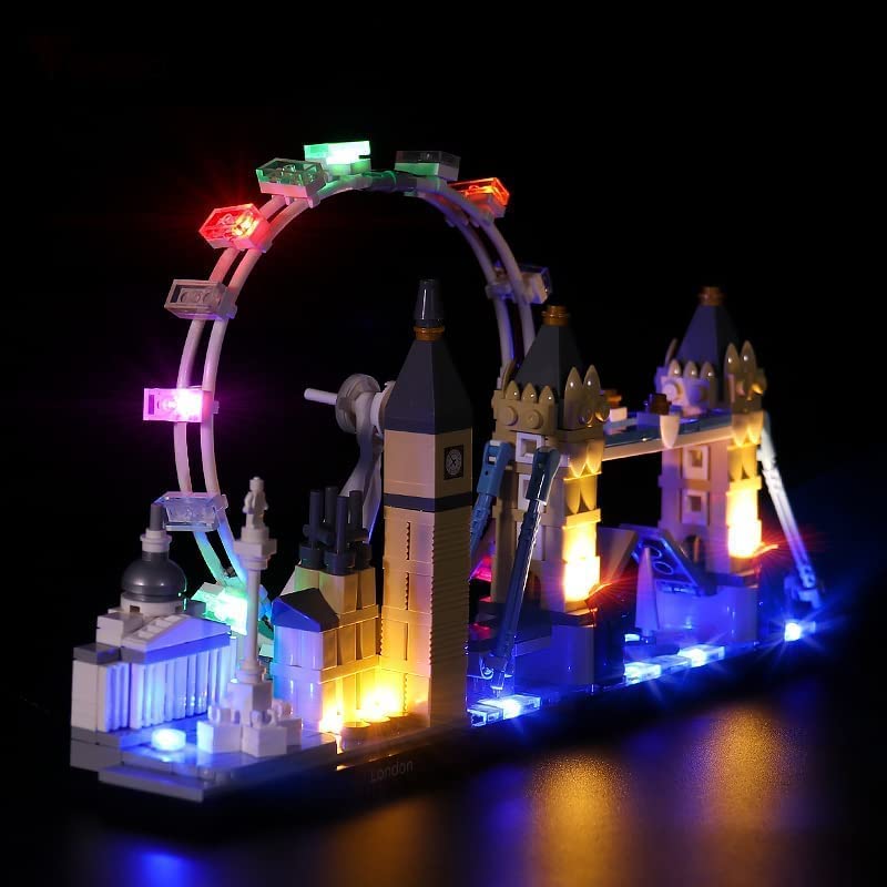 BrickBling Kit de iluminación LED para Lego Architecture London