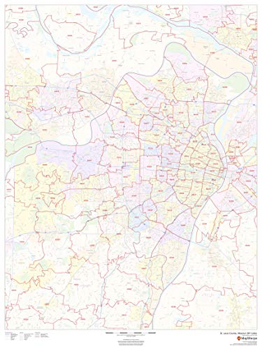 St. Louis County, Missouri Zip Codes - 36