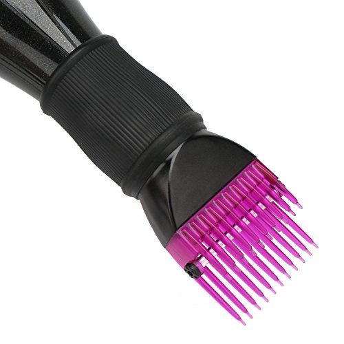 Segbeauty Embouts Peignes de Sèche-cheveux, Concentrateur de Cheveux de Brosse à Bec Attachments, Coiffure Salon Outil de Style pour Naturels, Fins, Ondulés, Bouclés – vue 9