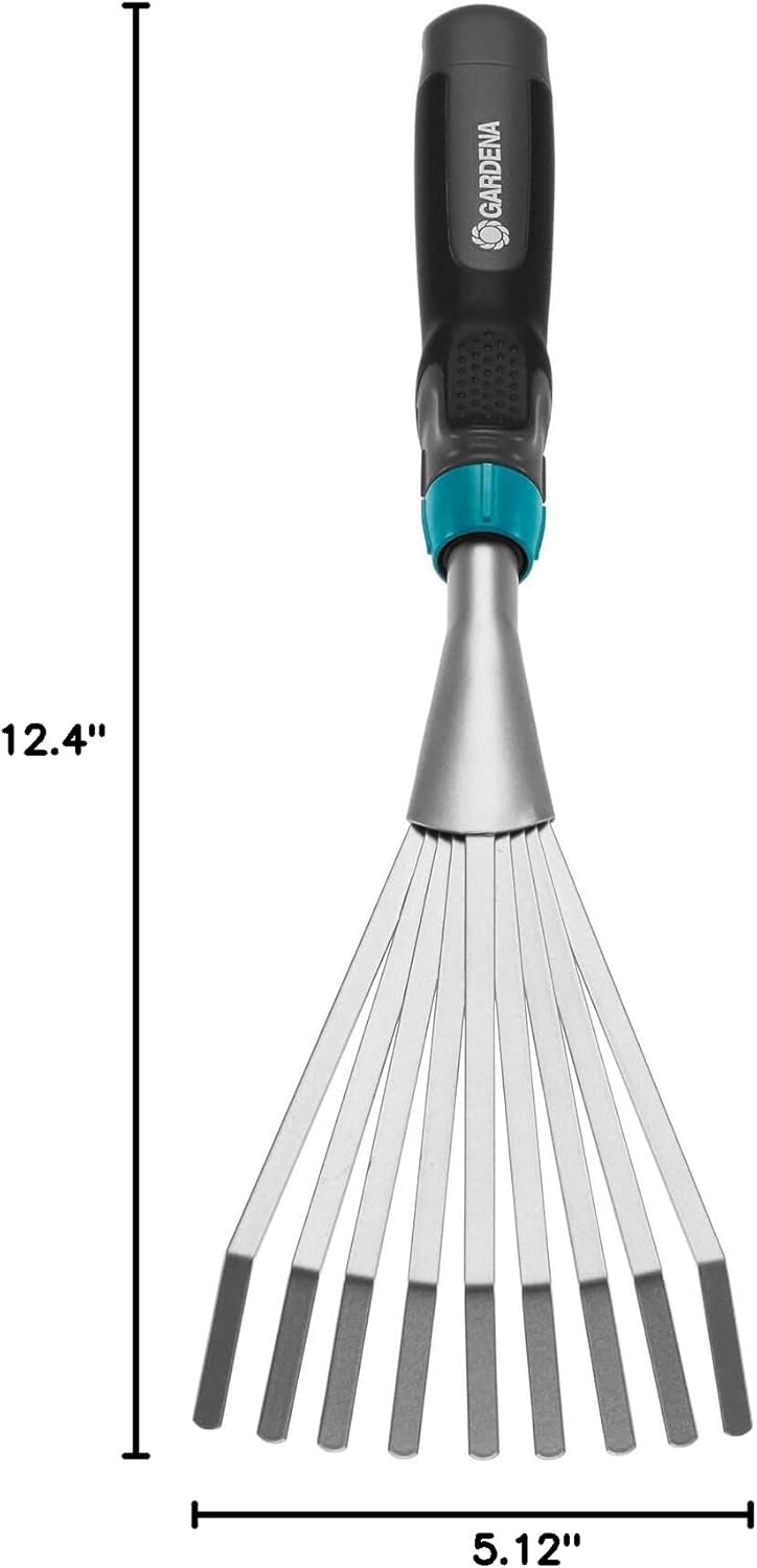 Gardena Rake, Blue, 31.5 x 13 x 8.5 cm